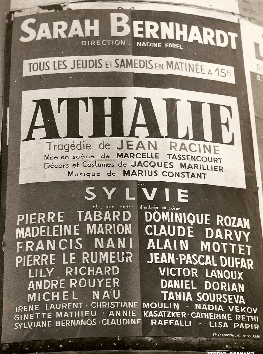 � new art museum - Athalie de Jean Racine