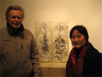 Michel Nau with Wang Yuhong